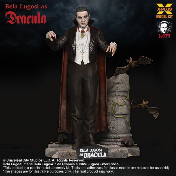 1/8 Scale Bela Lugosi as Dracula Plastic Model Kit