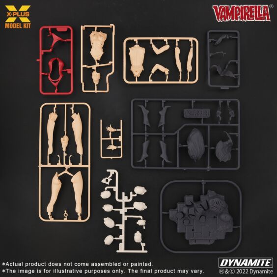 1/8 Scale Vampirella Jose Gonzalez Edition Plastic Model Kit, SHONEN-RIC Exclusive