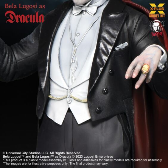 1/8 Scale Bela Lugosi as Dracula Plastic Model Kit