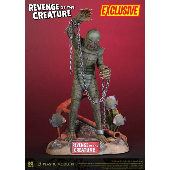 1/8 Scale Exclusive Revenge of the Creature Plastic Model Kit