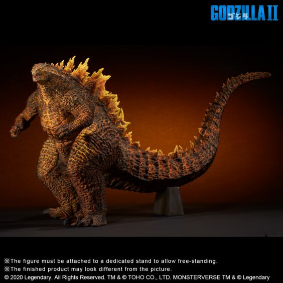 X-Plus Deforeal Burning Godzilla 2019 Ric Toy Limited Edition Vinyl Figure 
