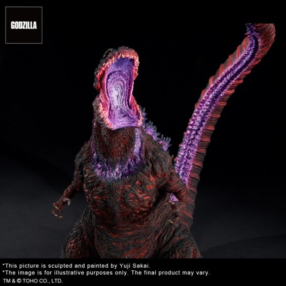 Toho 30cm Yuji Sakai Modeling collection Godzilla(2016) 4th form Awakening Version