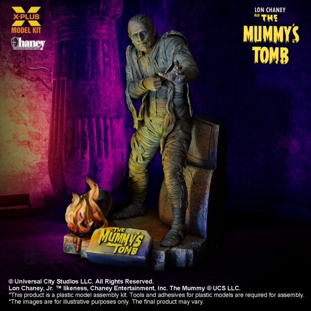 1/8 Lon Chaney, Jr. as Mummy Plastic Model Kit